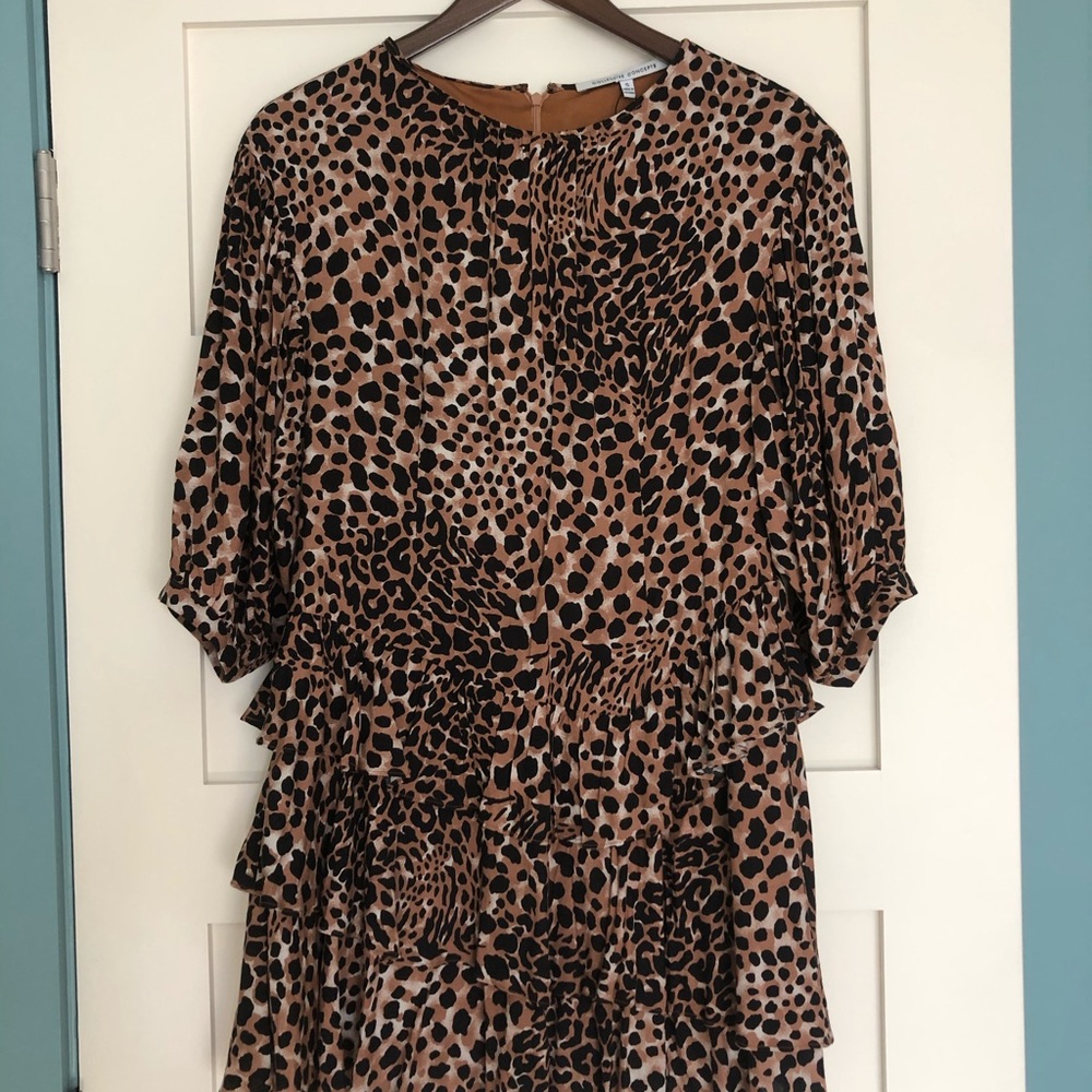 Vici Animal Print Mini Dress